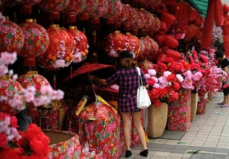 Trung Quốc những ngày giáp Tết